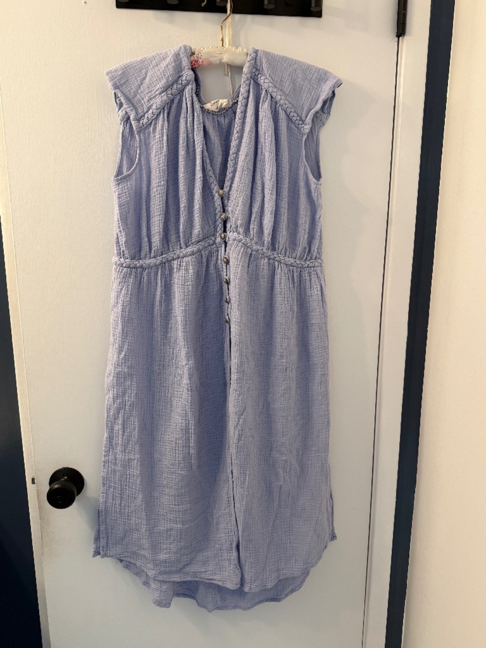 Swimsuit cover-up baby blue